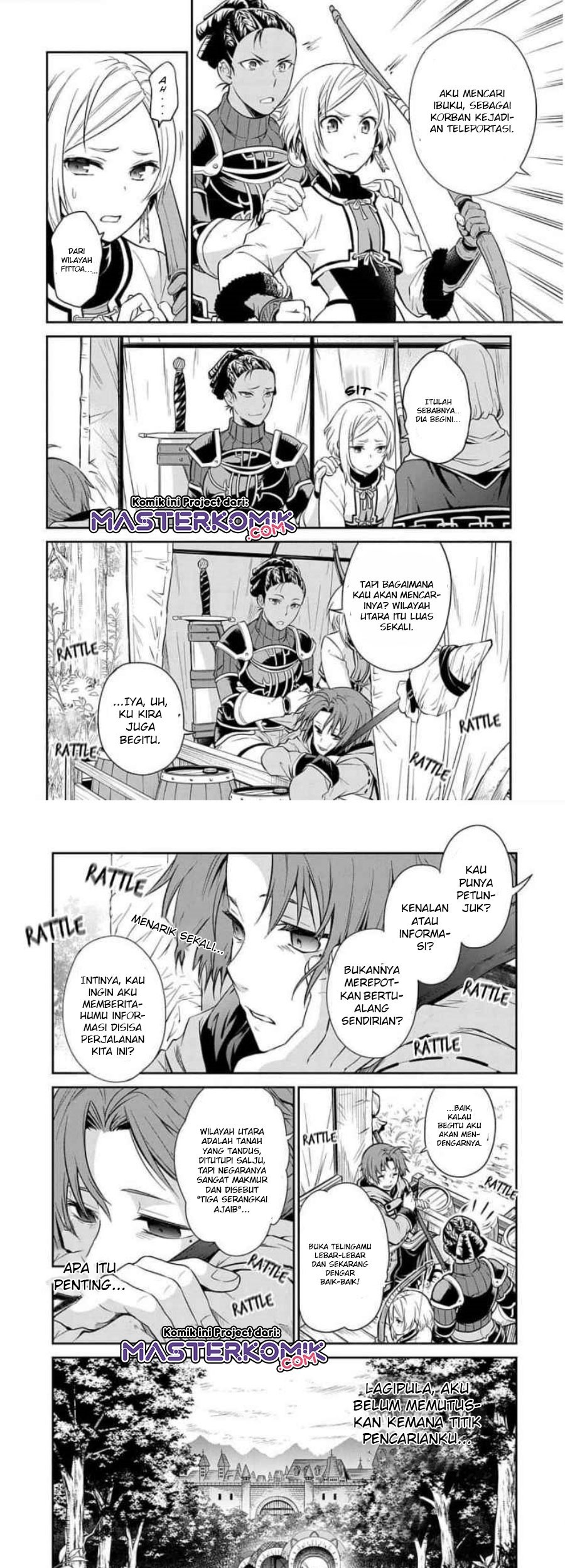 Manga Mushoku Tensei – Depressed Magician Arc Chapter 01.2 gambar 2