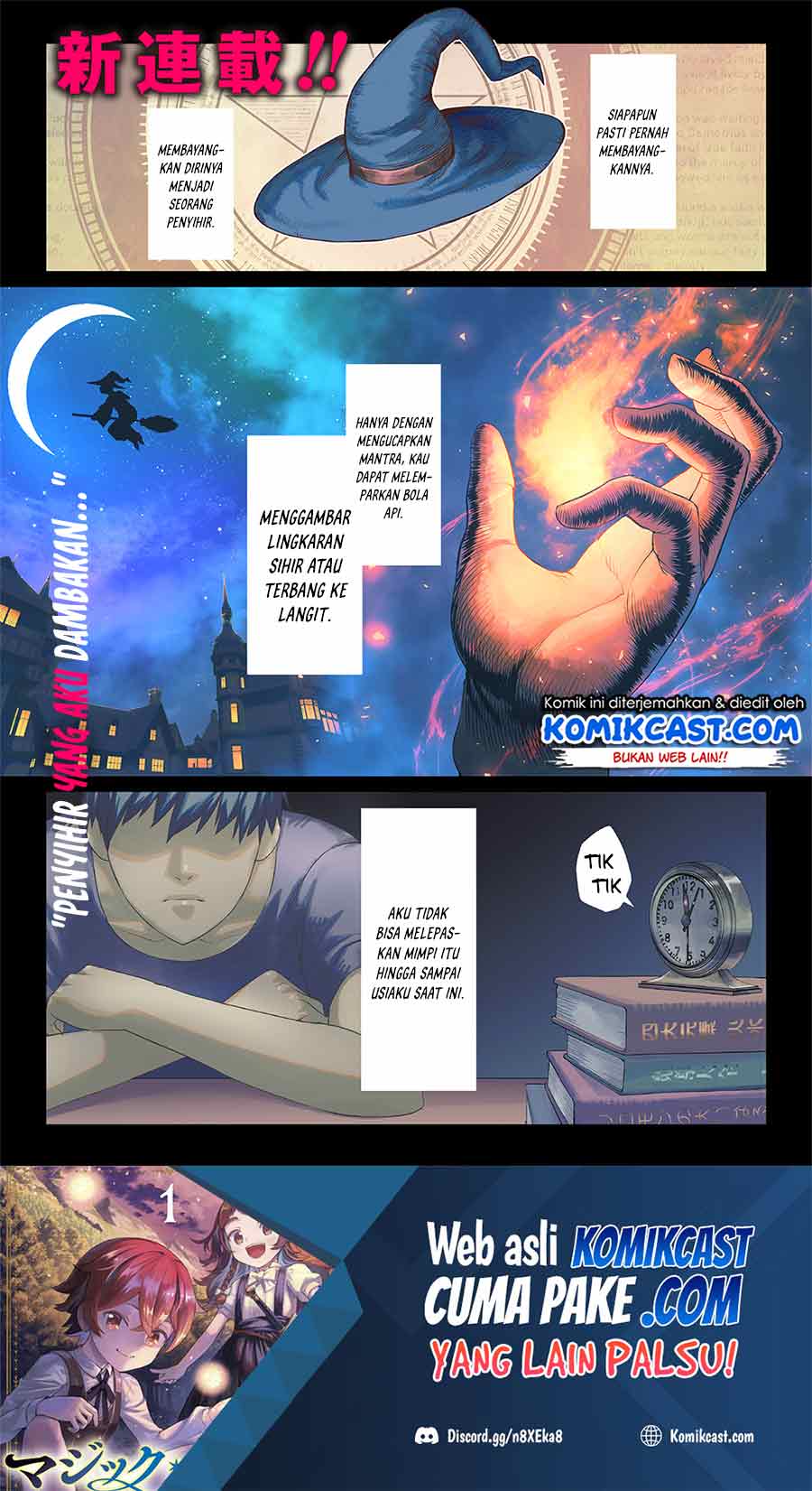 Manga Magic Maker – Isekai Mahou no Tsukurikata Chapter 01.1 gambar 2