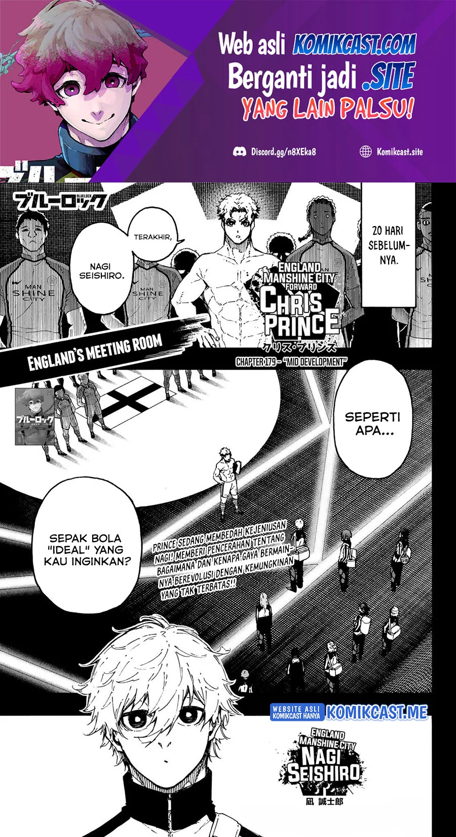 Manga Blue Lock Chapter 179 gambar 2
