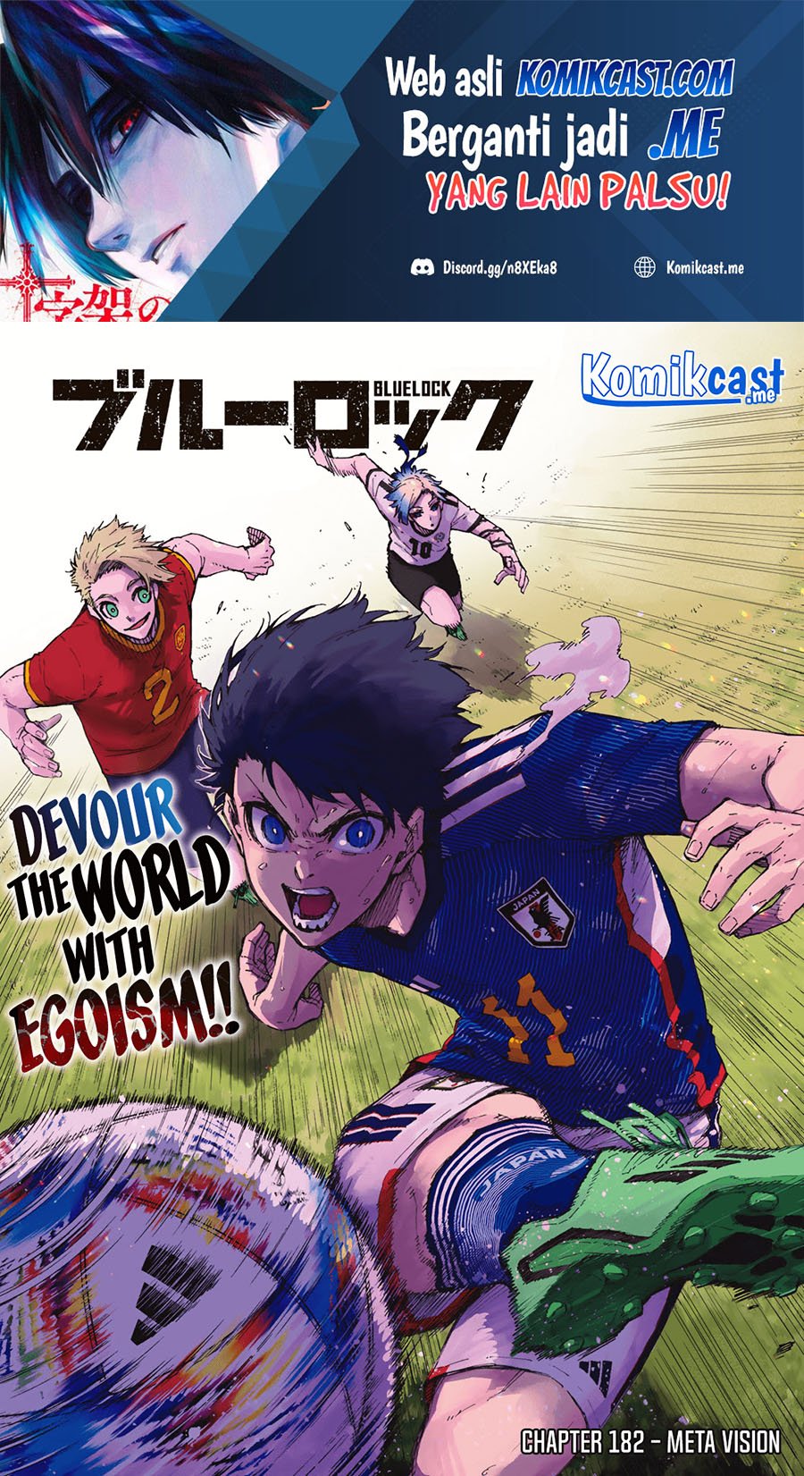 Manga Blue Lock Chapter 182 gambar 2