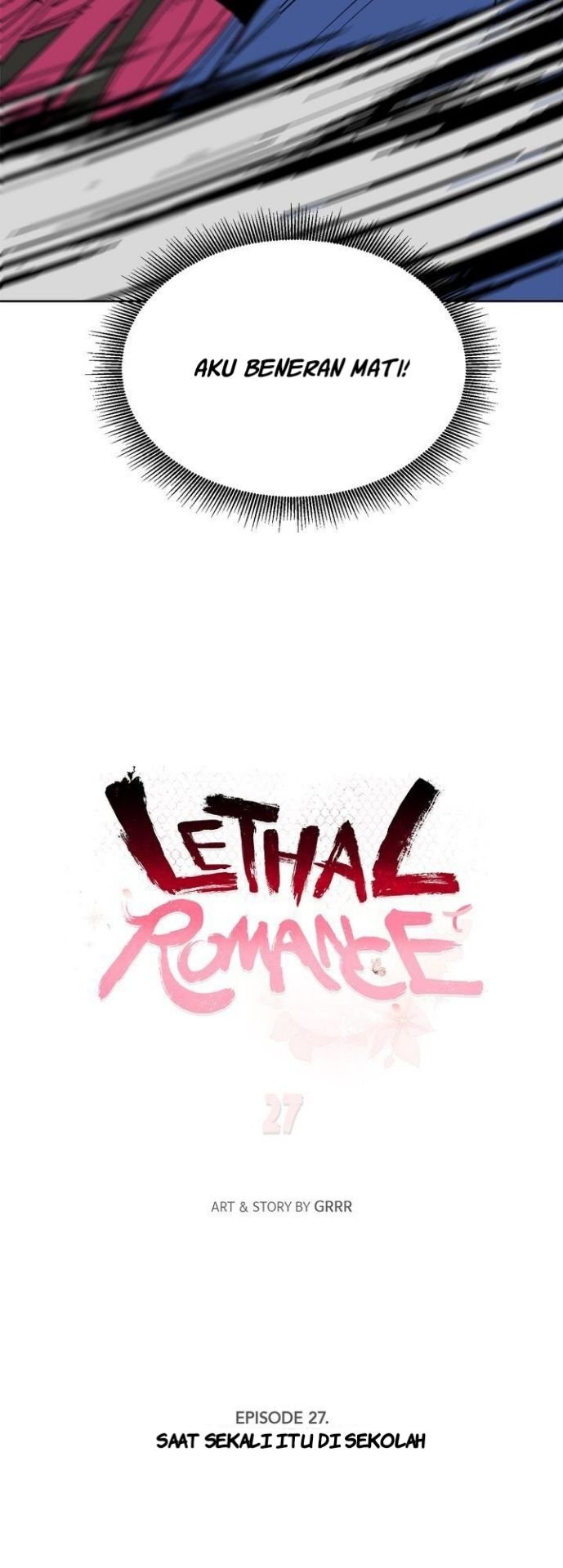 Deadly VS Romance (Lethal Romance) Chapter 31 Gambar 3