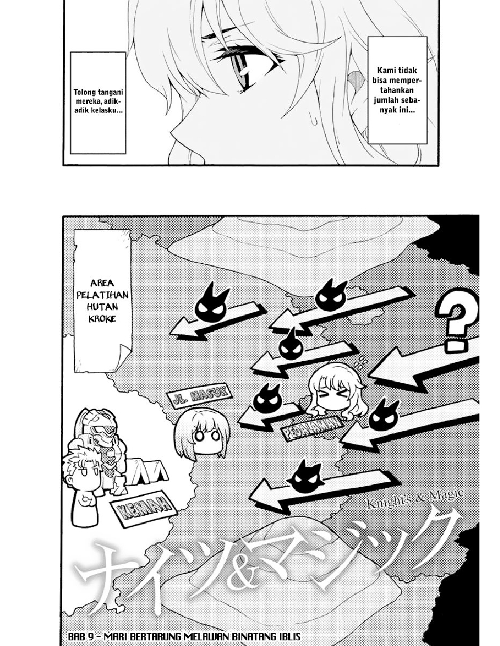 Manga Knight’s & Magic Chapter 09 gambar 2