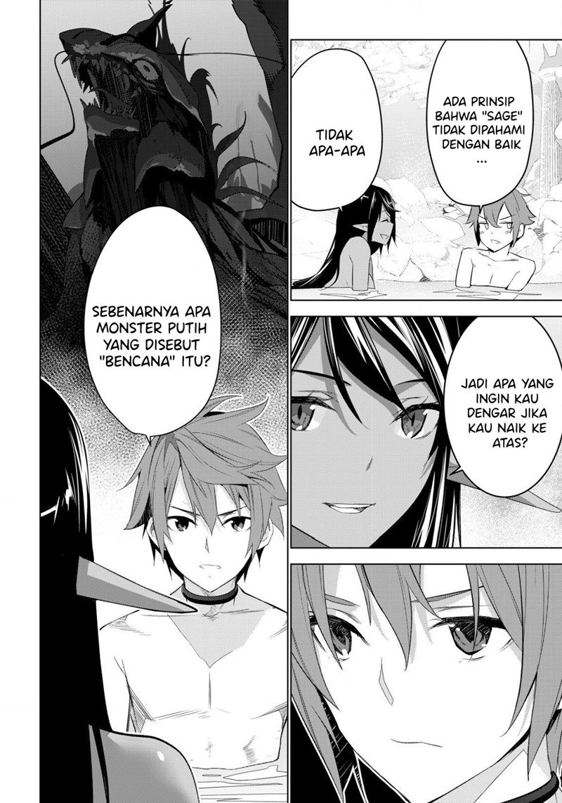 Manga Kuro Elf ni Kawareta Ore no Danjon Seikatsu ~Sanshoku Furo To Jigoku-tsuki~ Chapter 02.2 gambar 2
