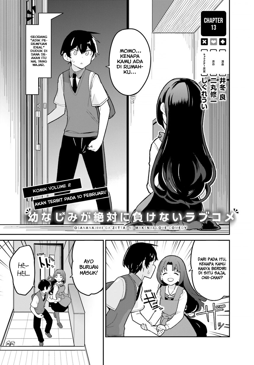 Manga Osananajimi ga Zettai ni Makenai Love Comedy Chapter 13 gambar 2