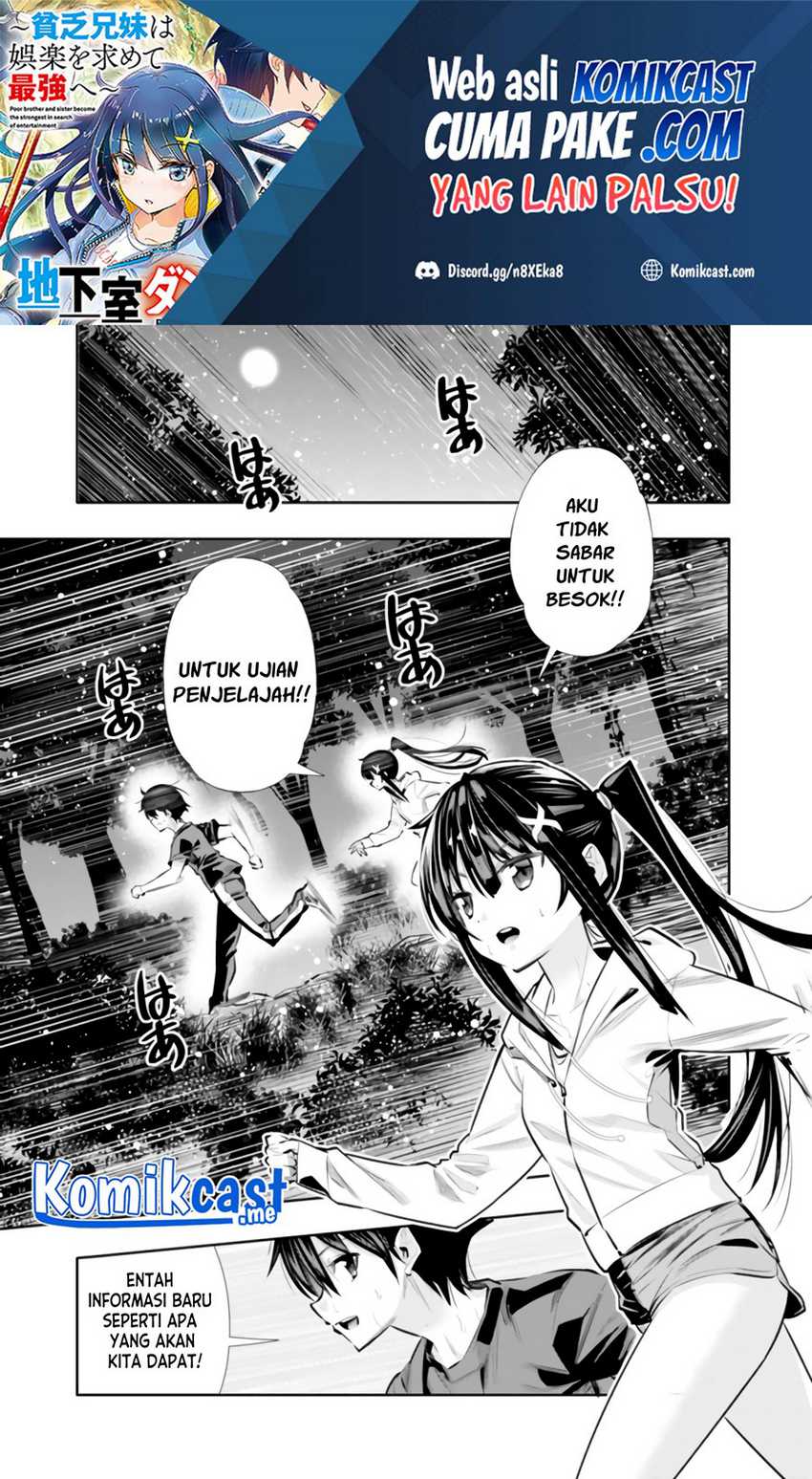 Manga Chikashitsu Dungeon: Binbou Kyoudai wa Goraku o Motomete Saikyou e Chapter 19 gambar 2
