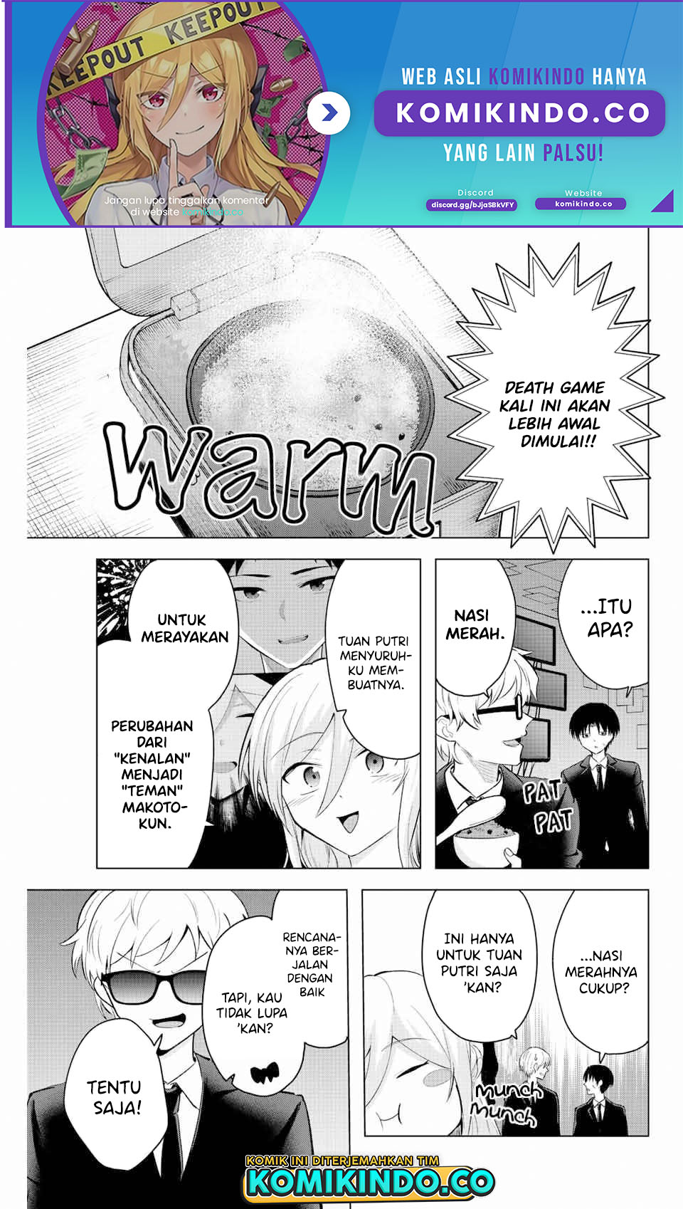 Manga The Death Game Is All That Saotome-san Has Left Chapter 10 gambar 2