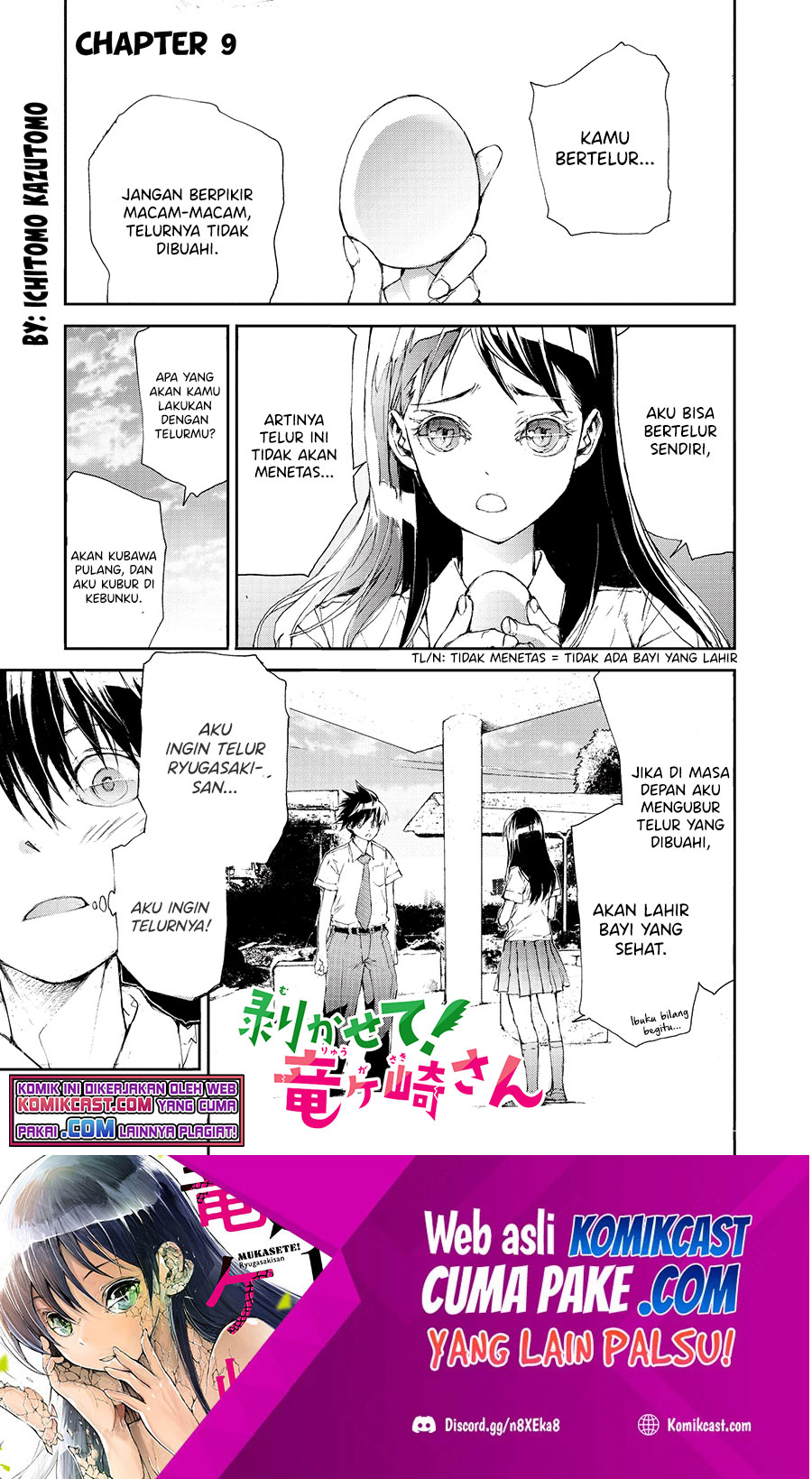 Manga Mukasete! Ryugasaki-san Chapter 09 gambar 2