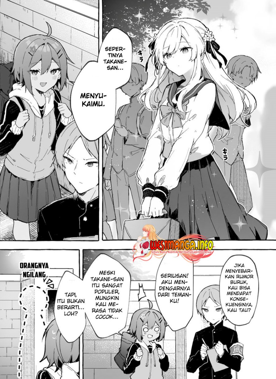 Manga Takane-san, Kimi no Koto Sukirashii yo Chapter 01 gambar 2