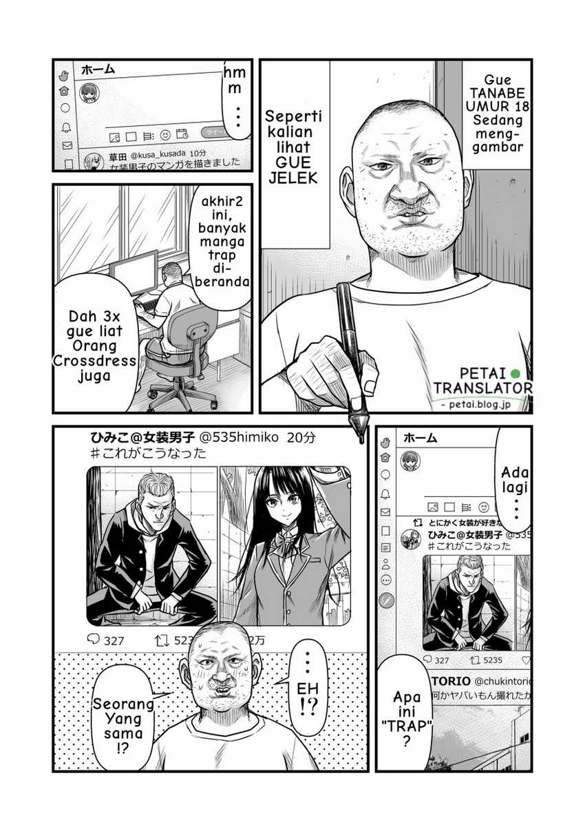 Manga The Result of Unattractive Men Having Interest in Crossdressing Chapter 01 gambar 2