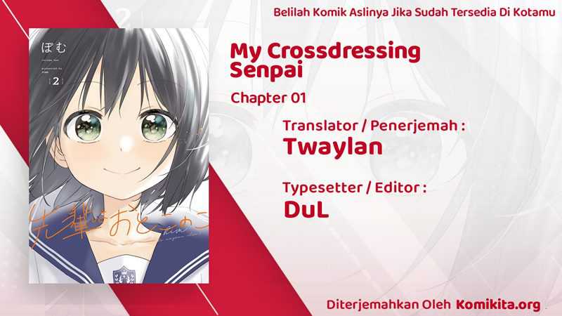 My Crossdressing Senpai Chapter 01 Gambar 3