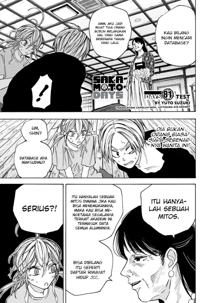 Manga Sakamoto Days Chapter 81 gambar 2