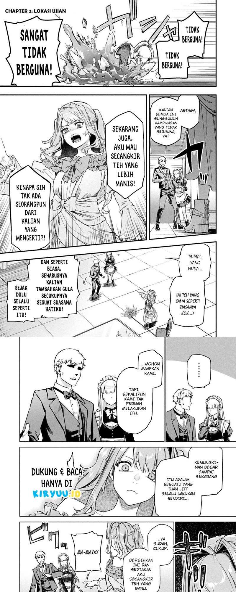 Manga Wagamama Oujo ni Tsukaeta Bannou Shitsuji, Tonari no Teikoku de Saikyou no Gunjin ni Nariagari Musou suru Chapter 02 gambar 2