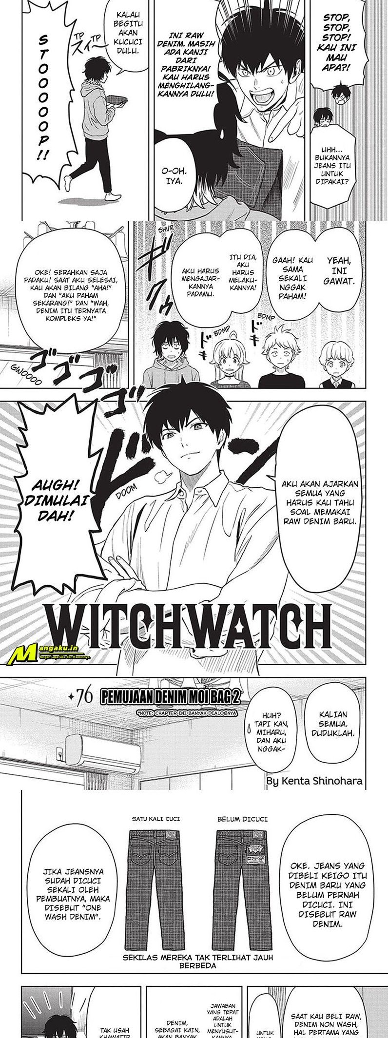 Manga Witch Watch Chapter 76 gambar 2