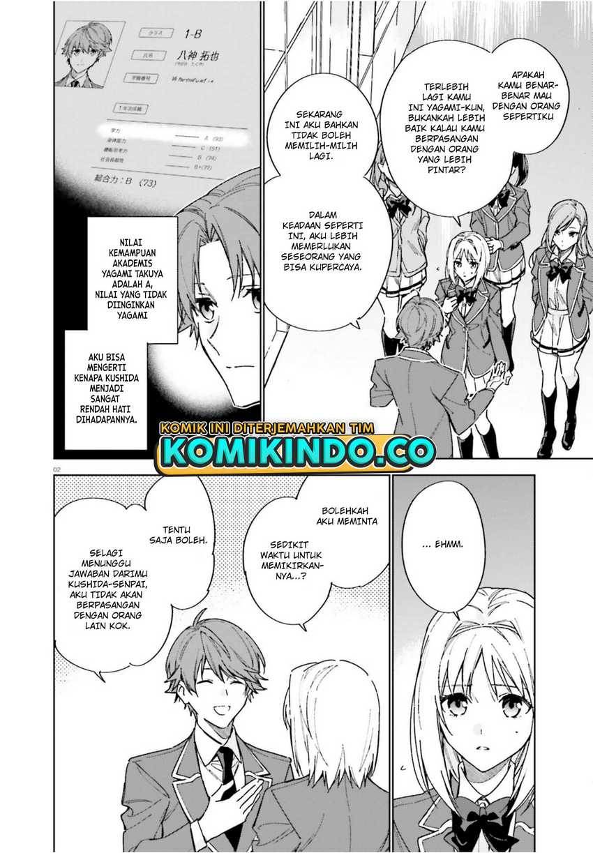 Youkoso Jitsuryoku Shijou Shugi no Kyoushitsu e: 2-nensei-hen Chapter 04 Gambar 3