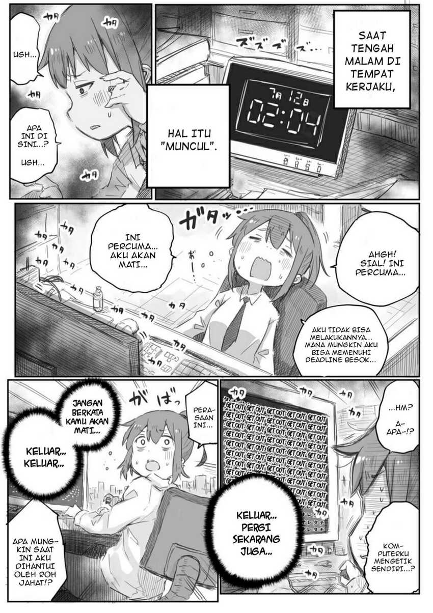 Manga Shachiku-san wa Youjo Yuurei ni Iyasaretai Chapter 02 gambar 2