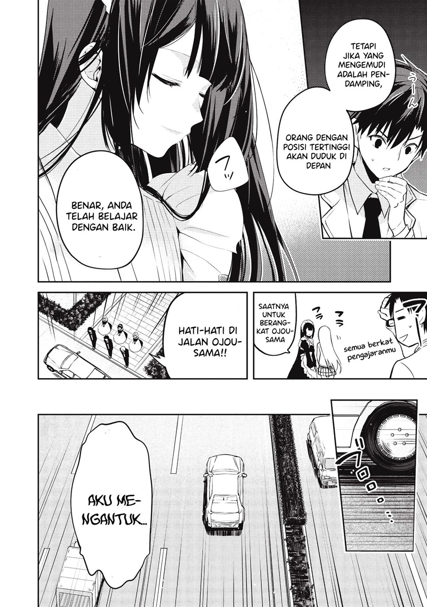 Saijo no Osewa ~Takane no Hana Darakena Meimon Kou de, Gakuin Ichi no Ojou-sama (Seikatsu Noryoku Kaimu) o Kagenagara Osewa suru Koto ni Narimashita~ Chapter 03 Gambar 3