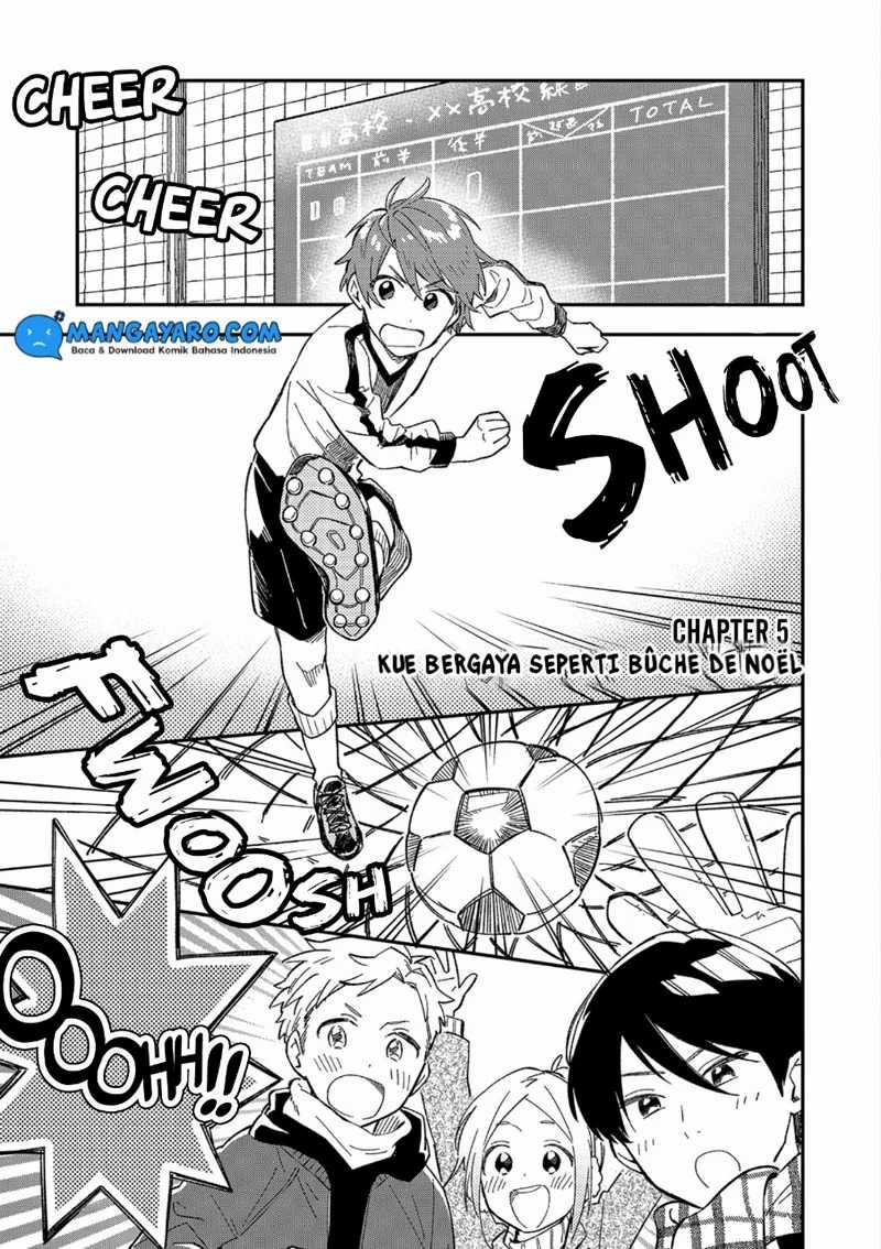 Manga Danshi Koukousei wa Kyou mo Onaka ga Suiteiru Chapter 05 gambar 2