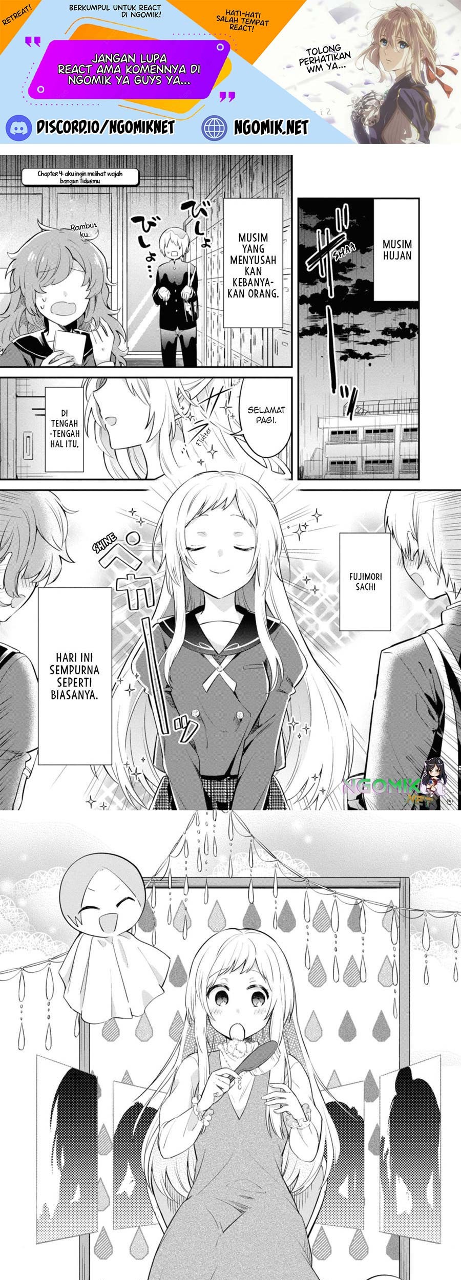 Manga Kimi no Yokogao shika Mirenai Chapter 4 gambar 2