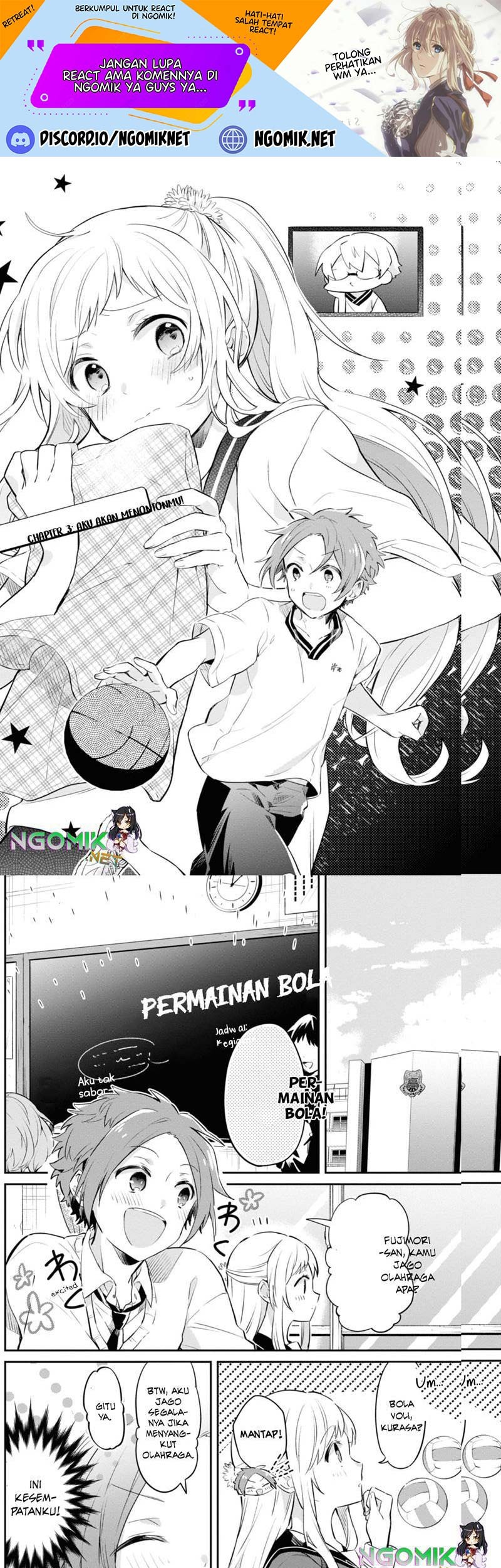 Manga Kimi no Yokogao shika Mirenai Chapter 3 gambar 2