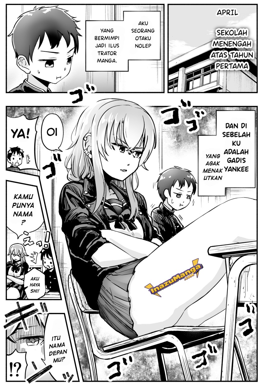 Manga The Many Weaknesses of Ayaka the Yankee JK Chapter 2 gambar 2