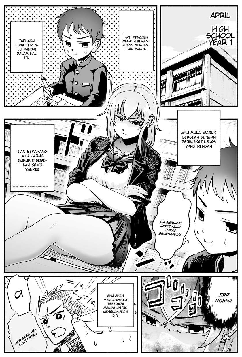 Manga The Many Weaknesses of Ayaka the Yankee JK Chapter 1 gambar 2