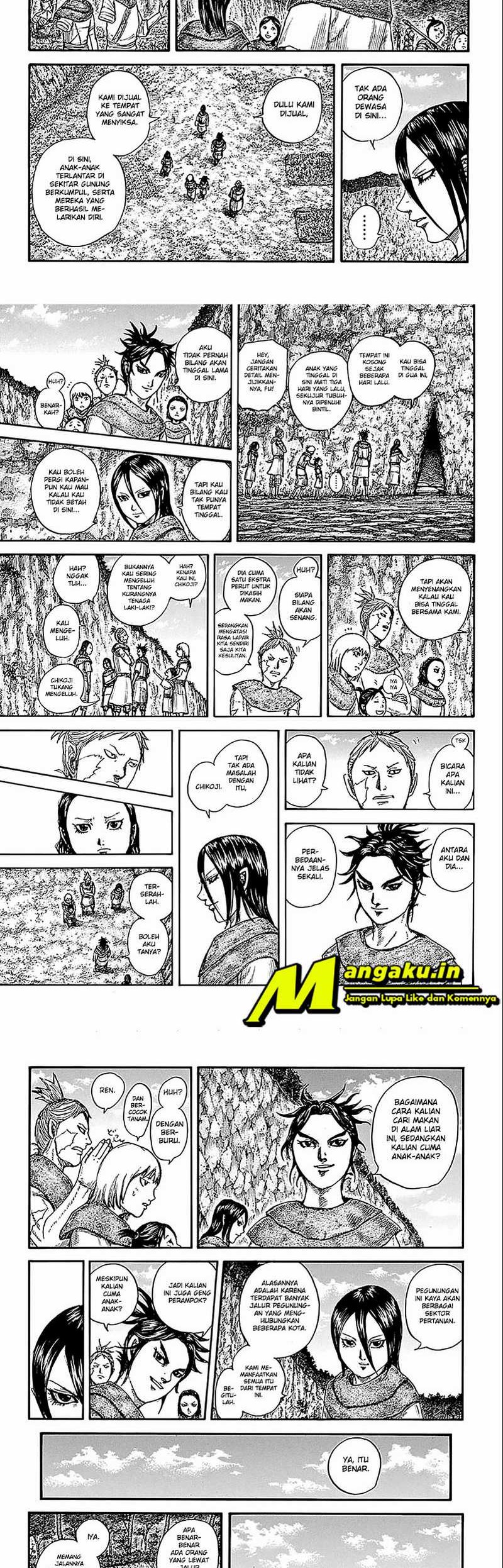 Manga Kingdom Chapter 733 gambar 2