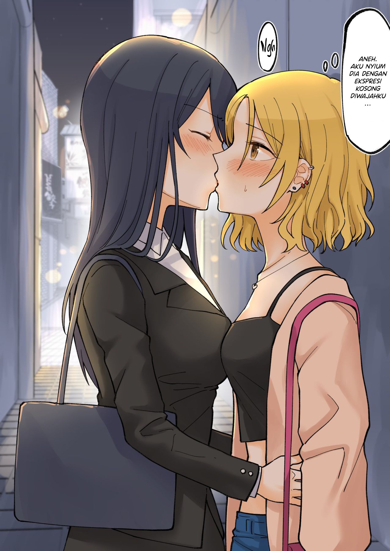 Manga 1 RT de Nakawarui Nonke Joshi-tachi ga 1-byou Kiss suru Chapter 10 gambar 2