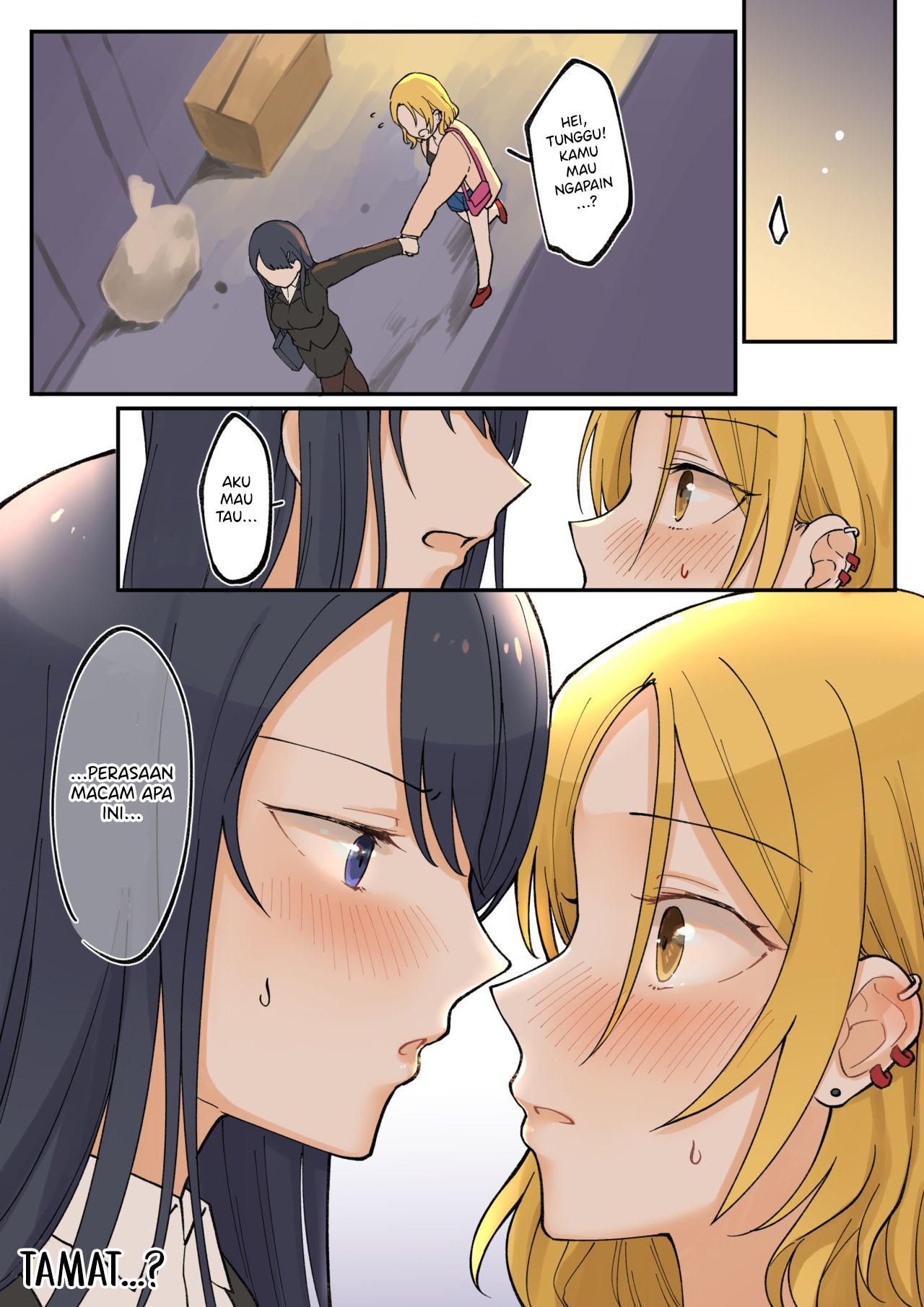Manga 1 RT de Nakawarui Nonke Joshi-tachi ga 1-byou Kiss suru Chapter 9 gambar 2