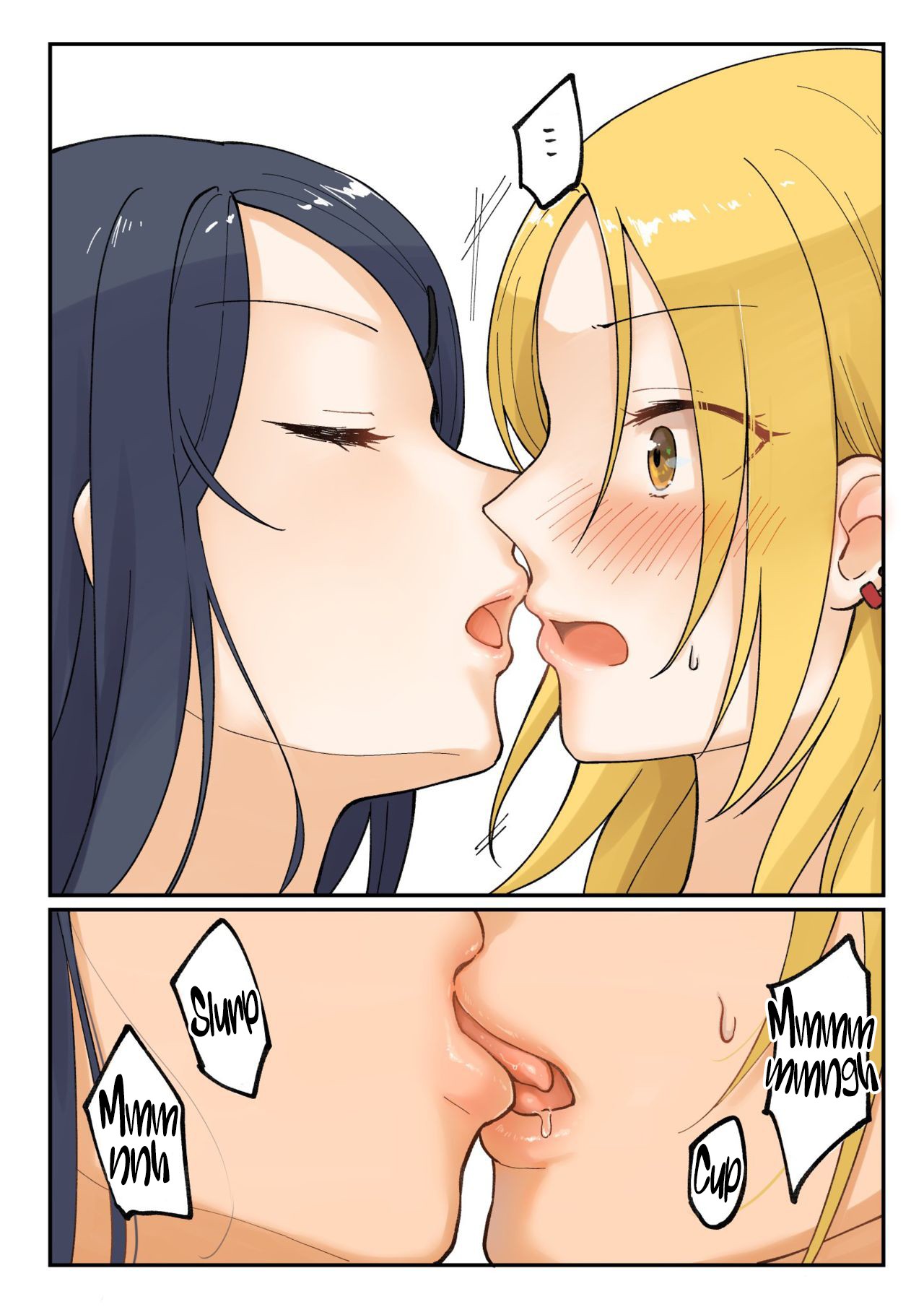 Manga 1 RT de Nakawarui Nonke Joshi-tachi ga 1-byou Kiss suru Chapter 4 gambar 2