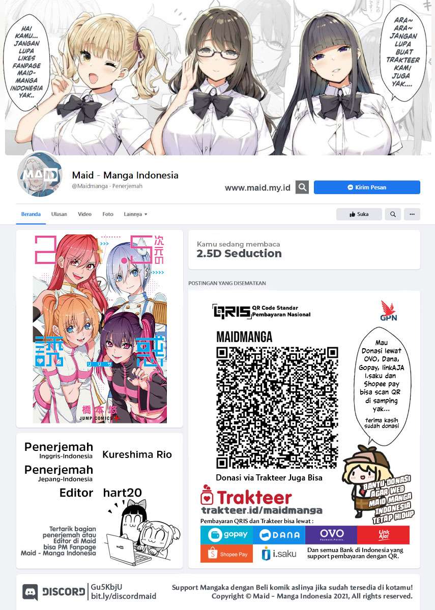 Manga 2.5 Dimensional Seduction Chapter 17 gambar 2