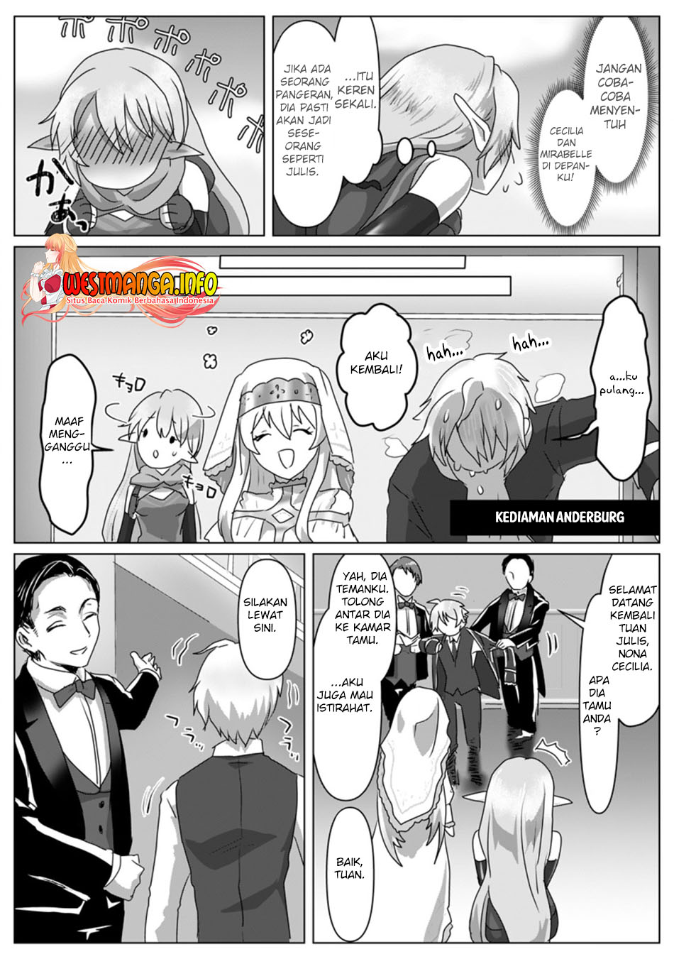 Manga Mahou Gakuen No Daizai Majutsushi Chapter 3.3 gambar 2
