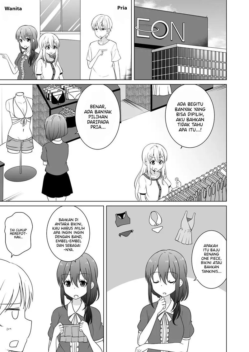 Manga A Boy Who Loves Genderswap Got Genderswapped, so He Acts Out His Ideal Genderswap Girl Chapter 15 gambar 2