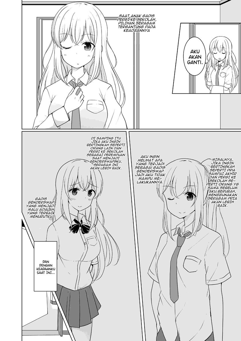 Manga A Boy Who Loves Genderswap Got Genderswapped, so He Acts Out His Ideal Genderswap Girl Chapter 9 gambar 2