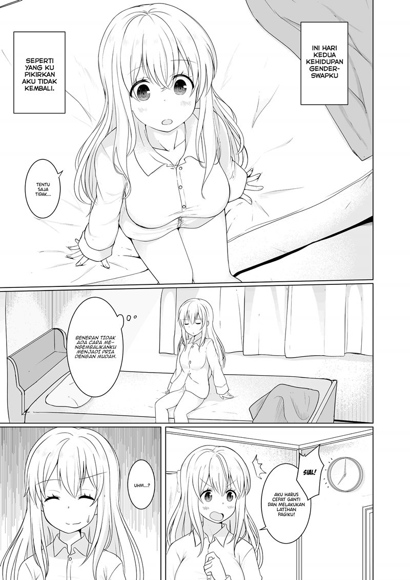 Manga A Boy Who Loves Genderswap Got Genderswapped, so He Acts Out His Ideal Genderswap Girl Chapter 8 gambar 2