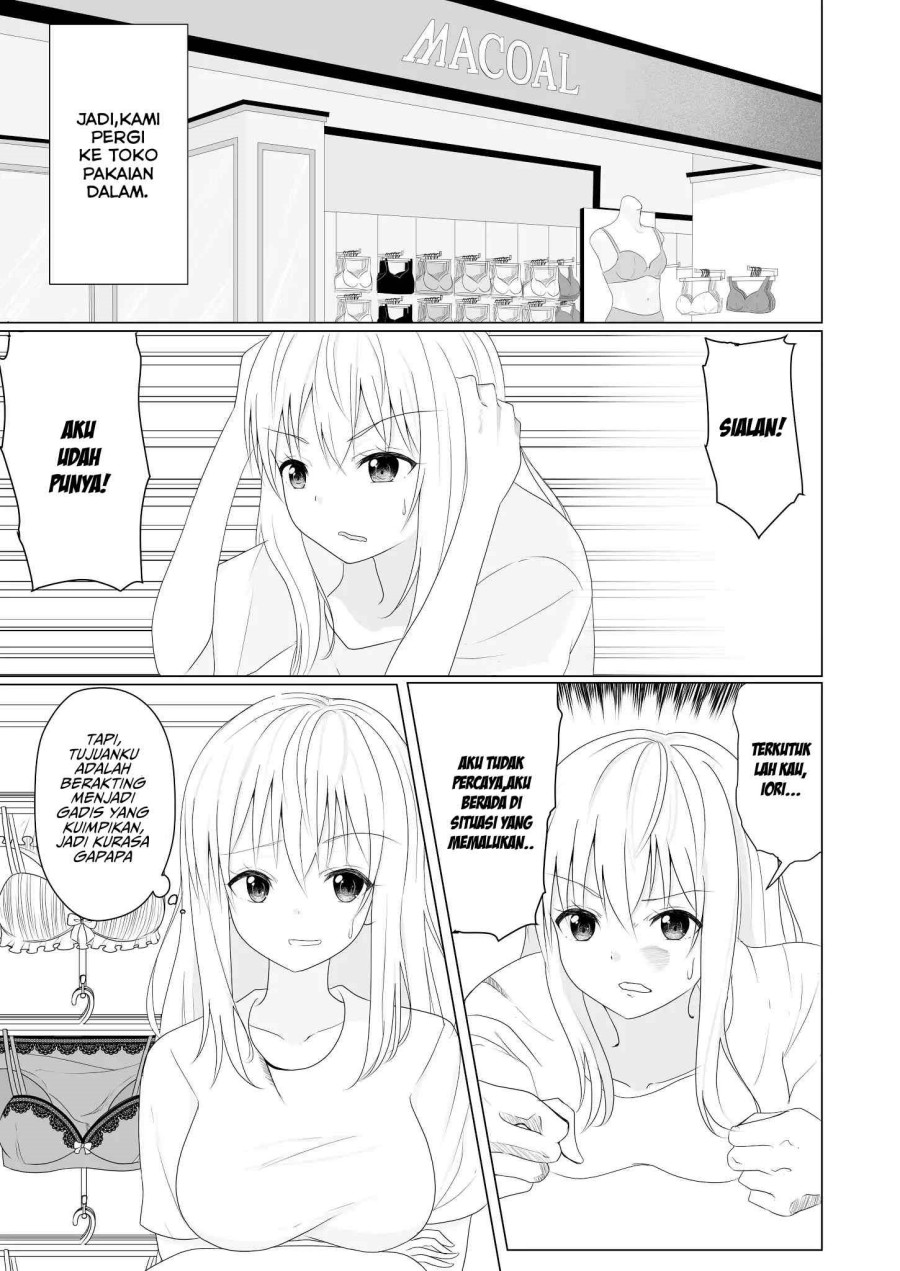 Manga A Boy Who Loves Genderswap Got Genderswapped, so He Acts Out His Ideal Genderswap Girl Chapter 4 gambar 2