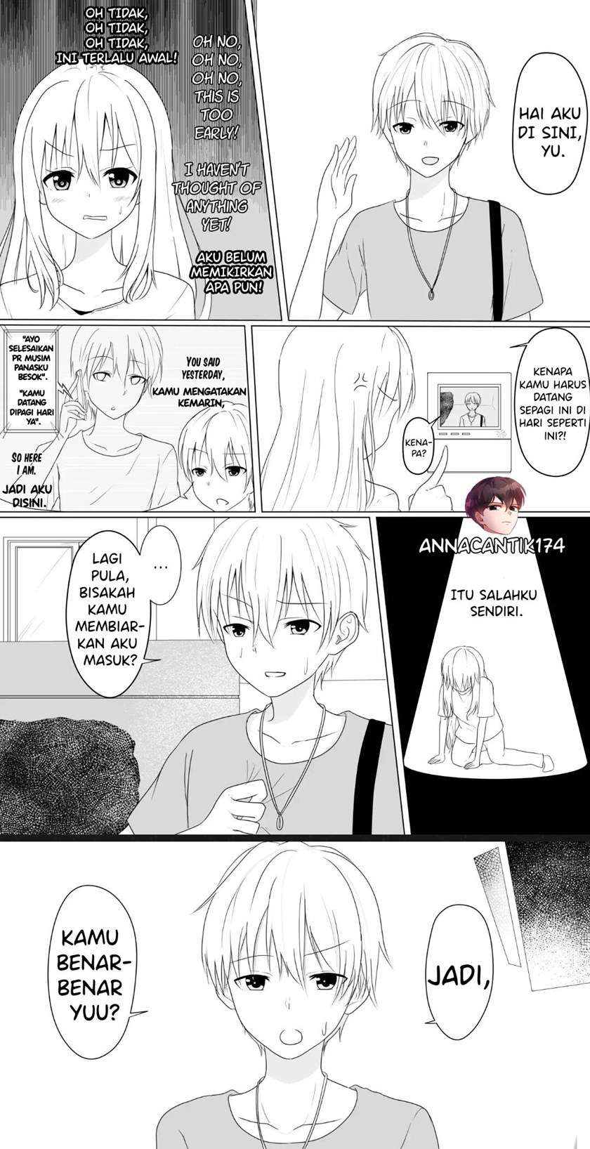 Manga A Boy Who Loves Genderswap Got Genderswapped, so He Acts Out His Ideal Genderswap Girl Chapter 2 gambar 2