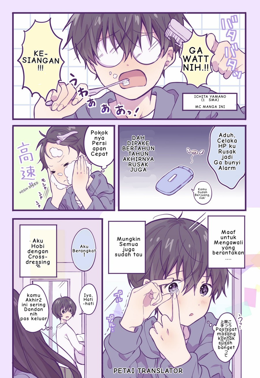 Manga A First-Year High School Boy Whose Hobby Is Cross-Dressing Chapter 15 gambar 2