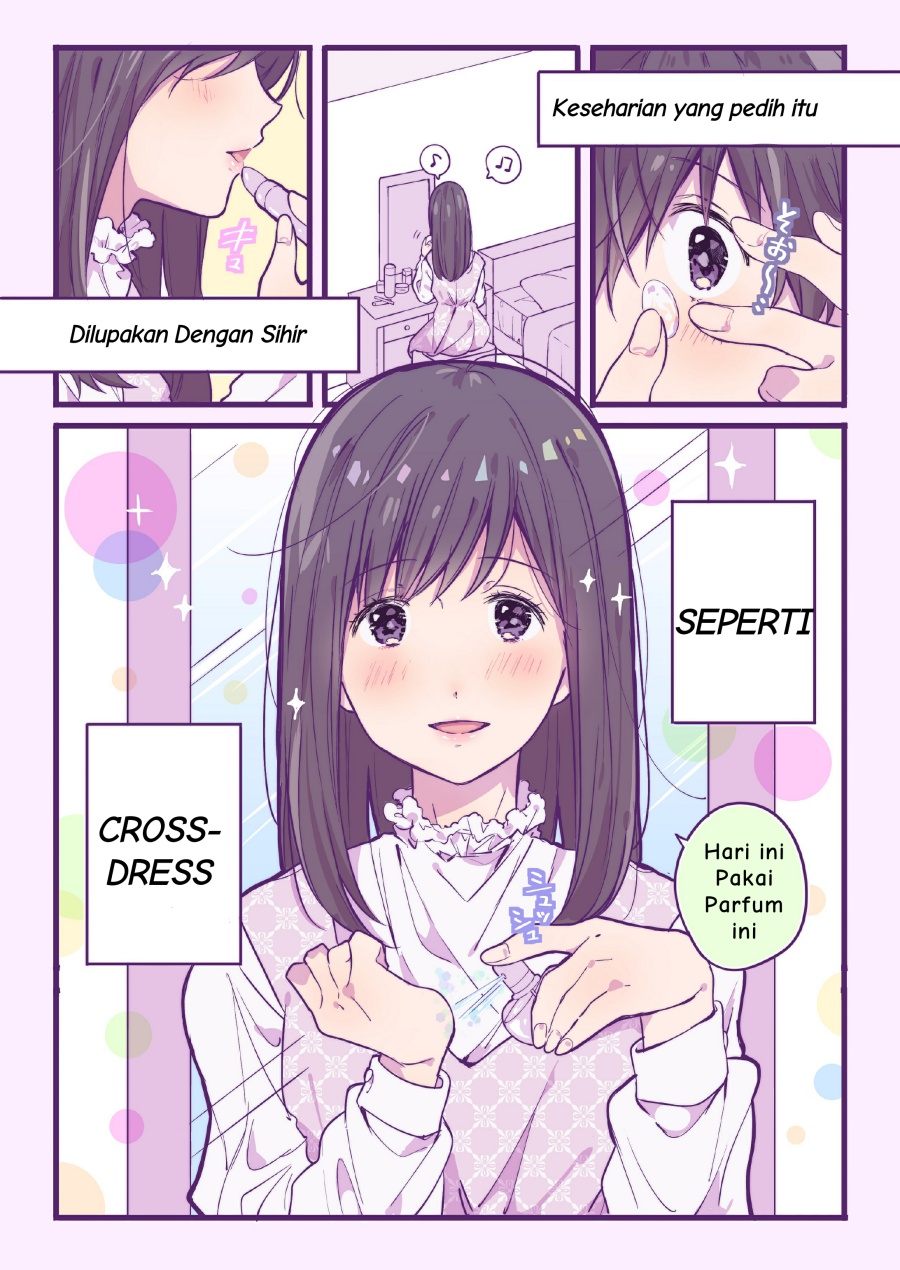 Manga A First-Year High School Boy Whose Hobby Is Cross-Dressing Chapter 1 gambar 2