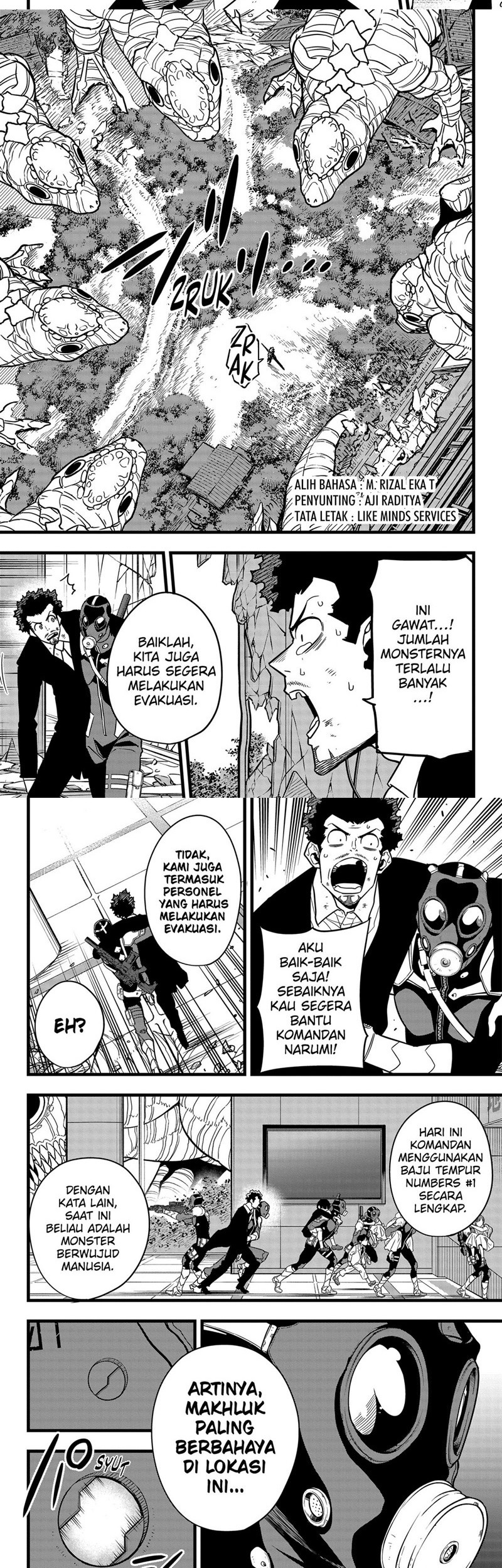 Manga 8Kaijuu Chapter 71 gambar 2