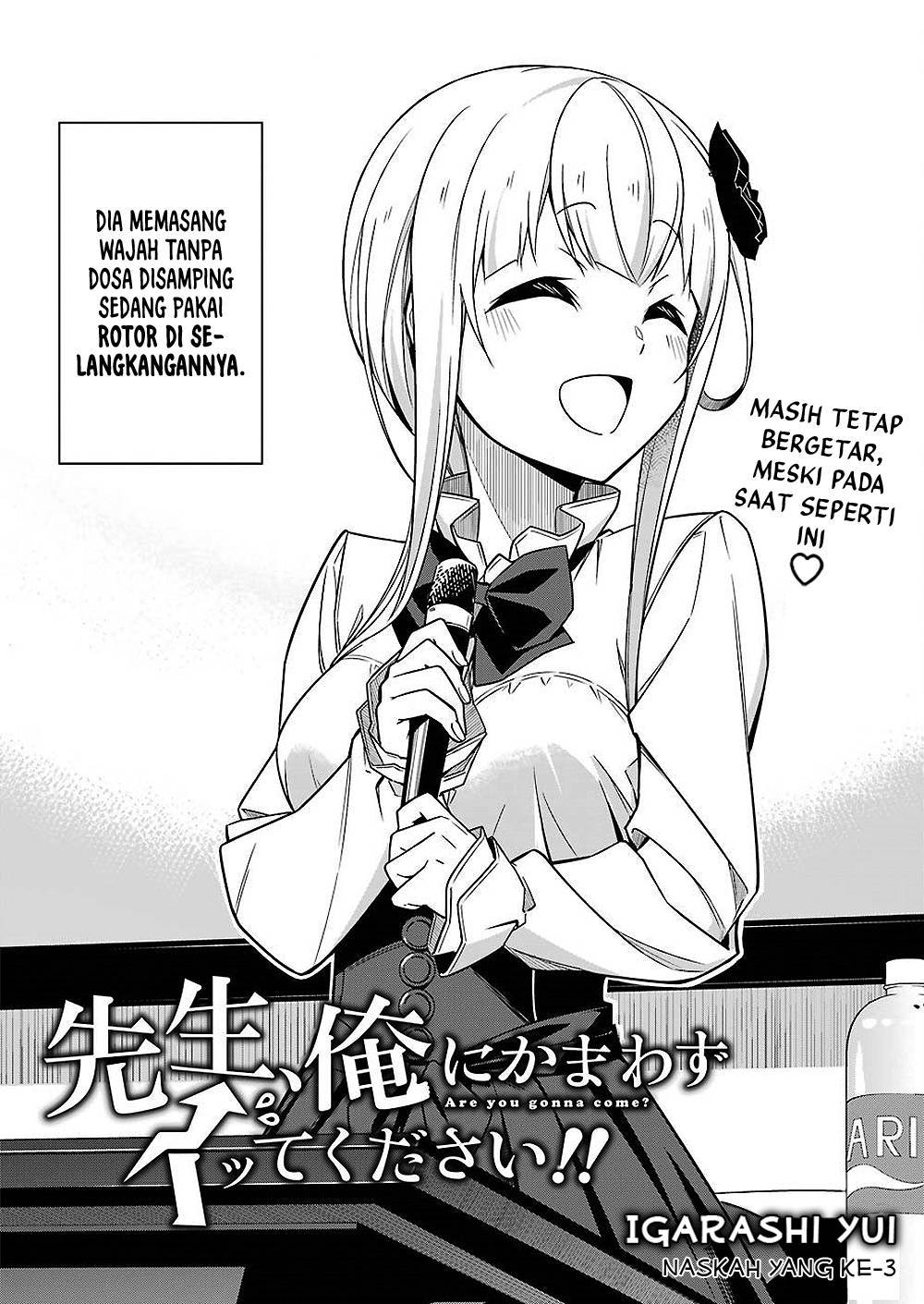 Manga Drawing While Masturbating Chapter 03 gambar 2