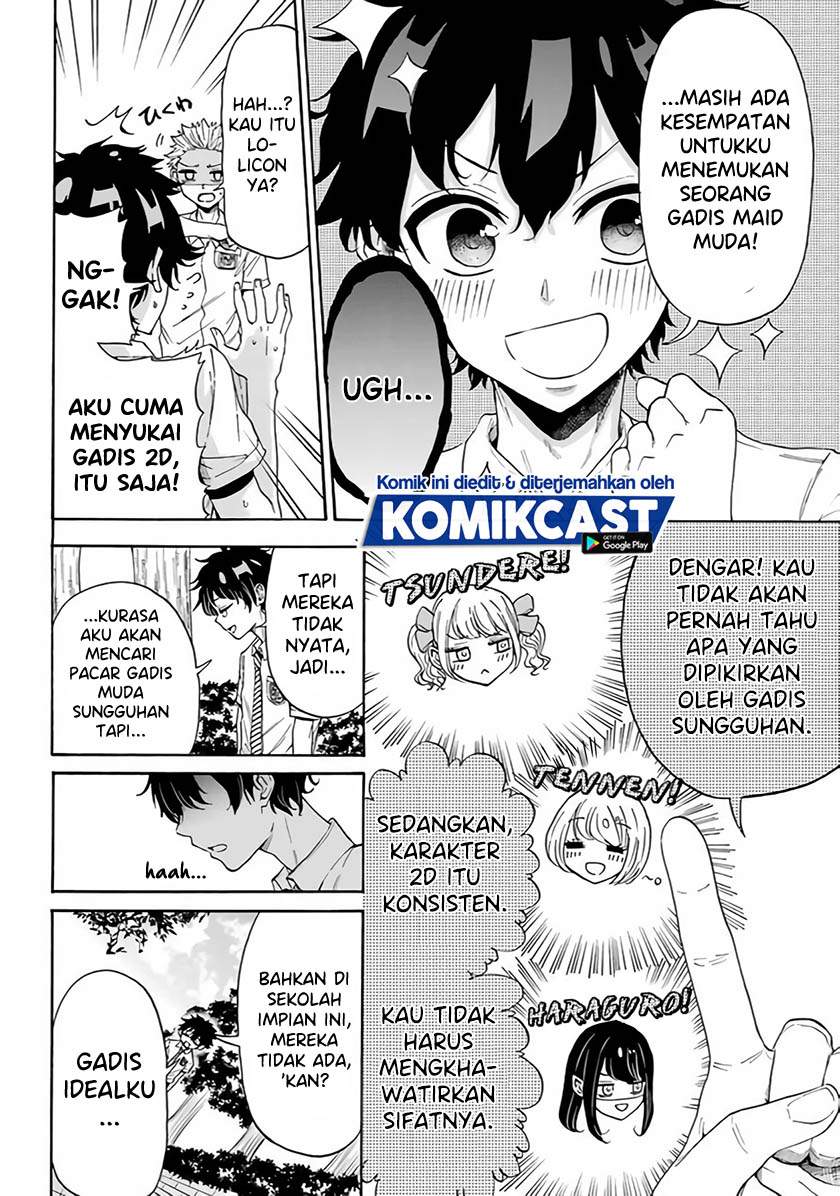 A Gyaru and Otaku who have entered a school where they will have to dropout if they cannot get a lover! Chapter .1 – halaman 5