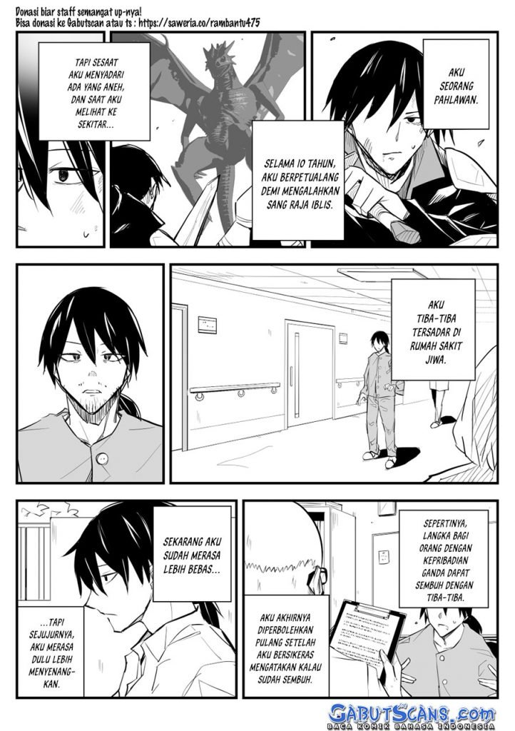 Manga A Hero With a Dissociative Disorder Chapter 00.1 gambar 2