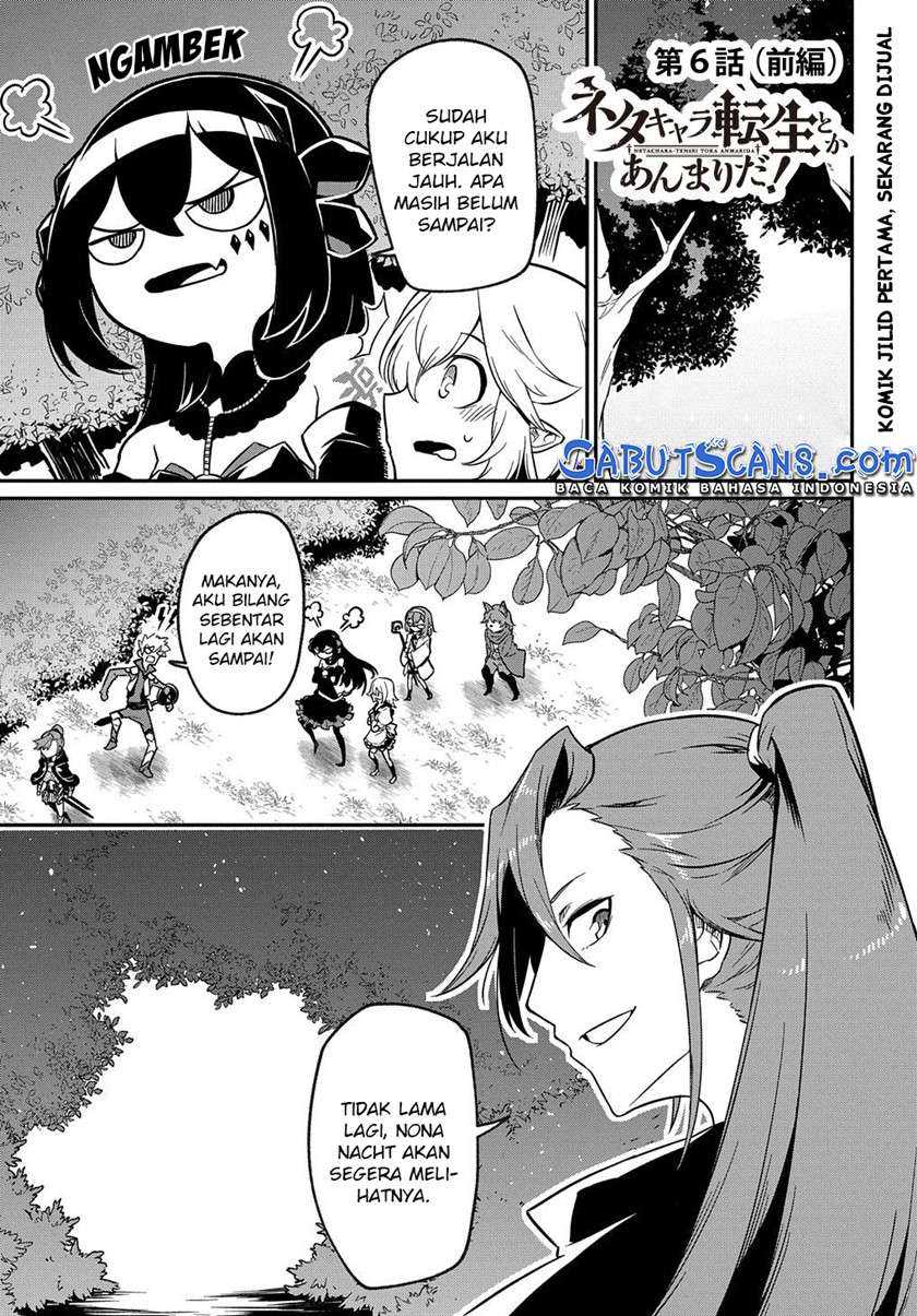 Manga Neta Chara Tensei Toka Anmarida! Chapter 6.1 gambar 2