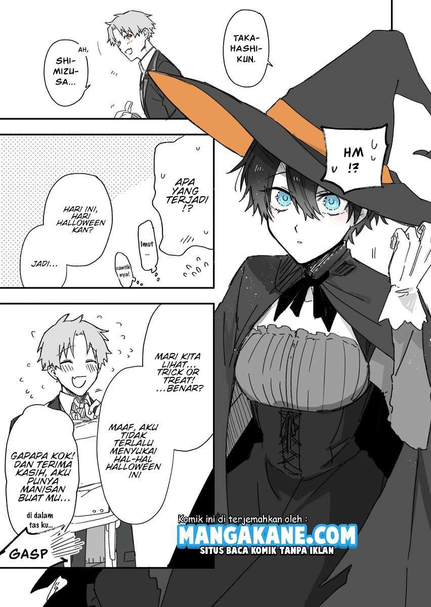 Manga A Story About A Totally Straightforward Girlfriend Chapter 5.5 gambar 2