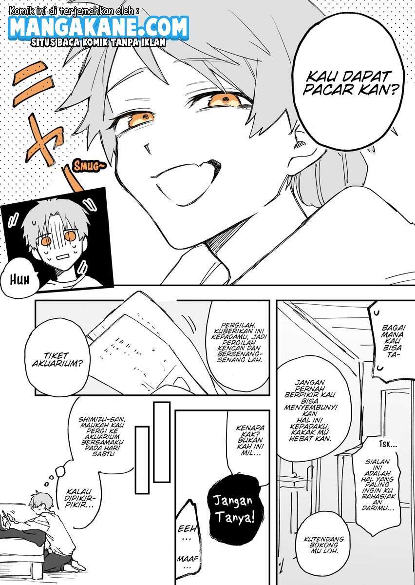 Manga A Story About A Totally Straightforward Girlfriend Chapter 4 gambar 2