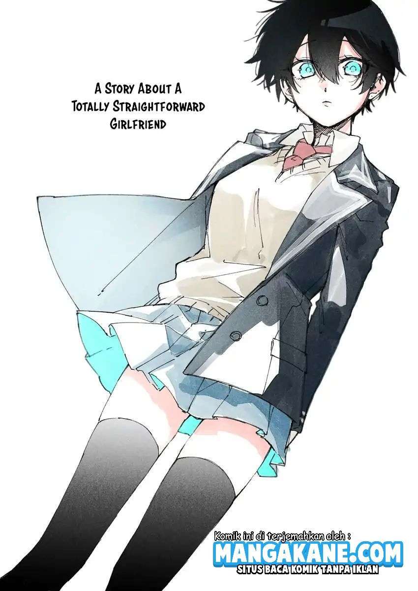Manga A Story About A Totally Straightforward Girlfriend Chapter 1 gambar 2