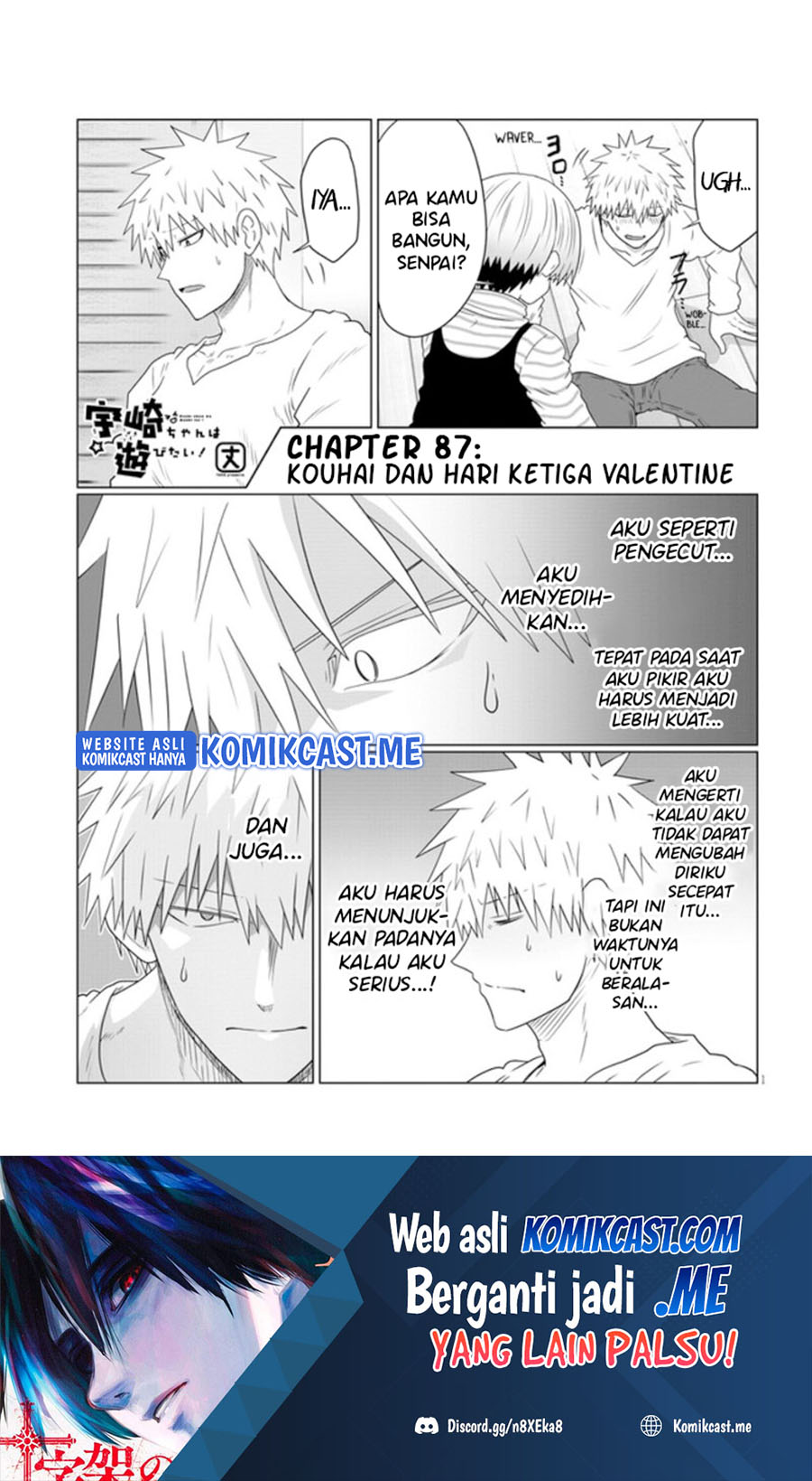 Manga Uzaki-chan wa Asobitai! Chapter 87 gambar 2