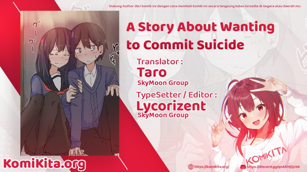 Manga A Story About Wanting To Commit Suicide, But It’s Scary So I Find A Yandere Girl To Kill Me, But It Doesn’t Work Chapter 26 gambar 2