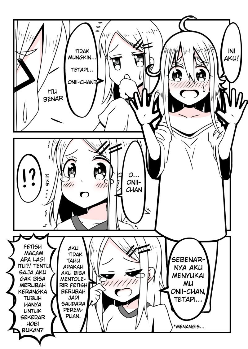 Manga A Story in Which an Older Brother Becomes a Little Sister Chapter 2 gambar 2