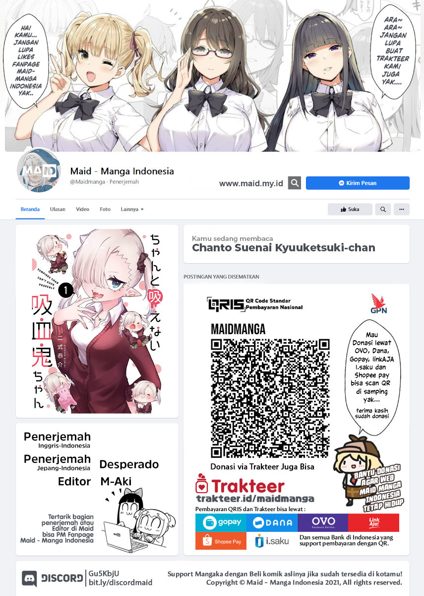 Manga A Vampire Who is Inept at Sucking Blood Chapter 4 gambar 2
